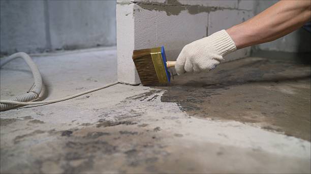 SJ Waterproofing Pros Waterproofing coverage map for Summertown, TN and surrounding area